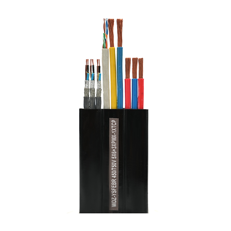 کابل های روبان تخت برای ماشین آلات روشنایی فیلم و تلویزیون و صحنه